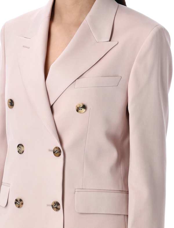 Golden Goose Double Breasted Blazer - Shadow Pink