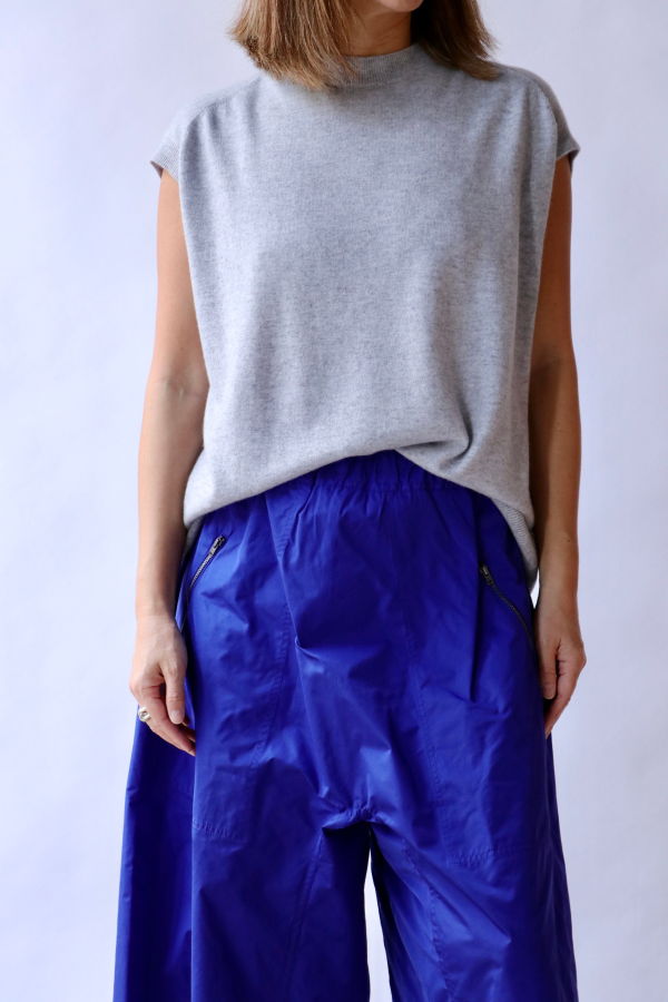 Sofie D'Hoore Mistle Sleeveless Pullover Top - Light Grey