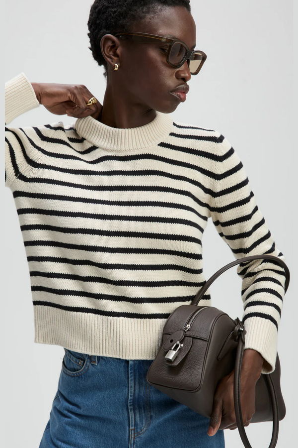 Sold Out NYC The Favorite Striped Crew Top