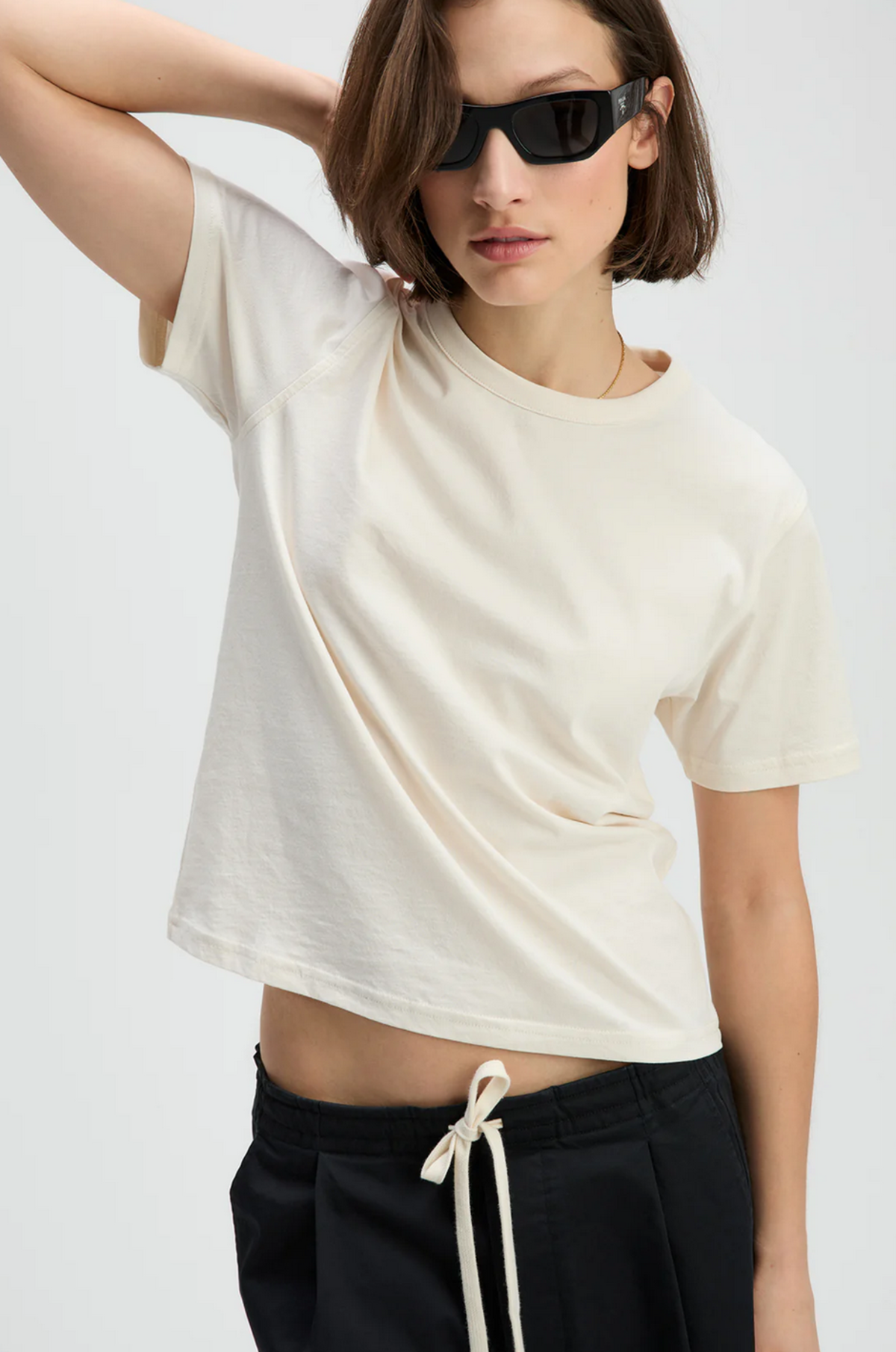 Sold Out NYC The Iconically Soft Perfect Tee - Cream - Image 1 of 5