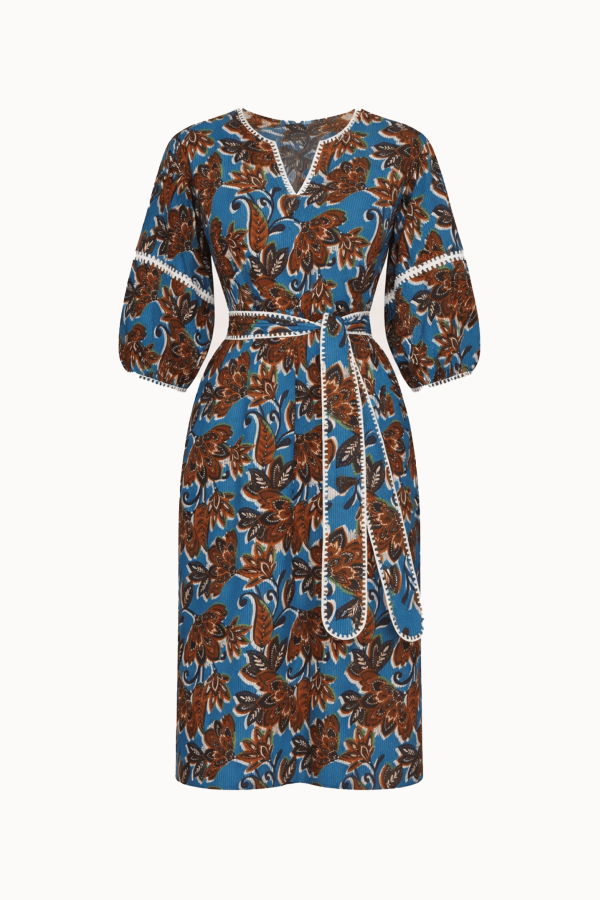 Megan Park Kaia Crochet Trimmed Dress