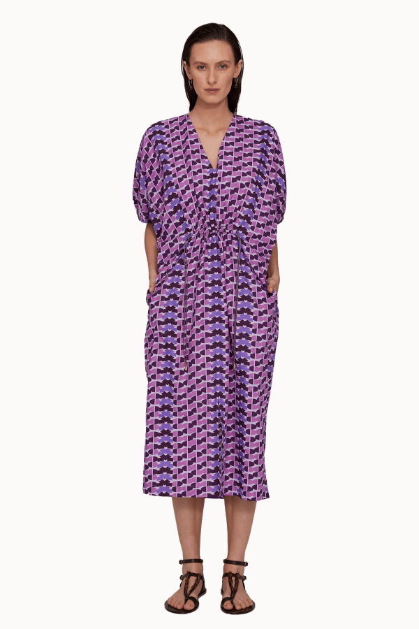 Megan Park Zuri Poplin Cocoon Dress