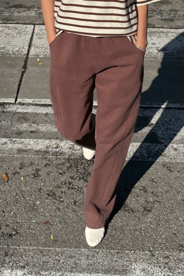 Le Bon Shoppe Arc Pants Long - Chocolate