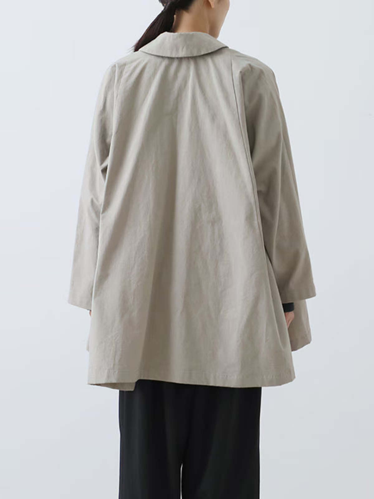 Evam Eva Cotton/Hemp Short Coat - Image 4 of 11