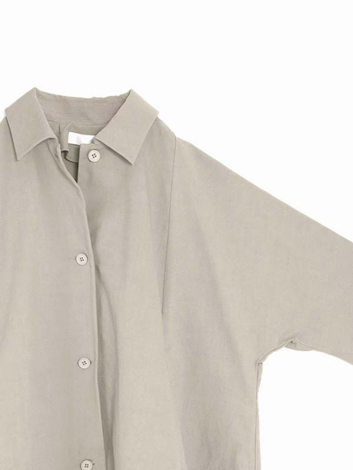 Evam Eva Cotton/Hemp Short Coat - Image 8 of 11