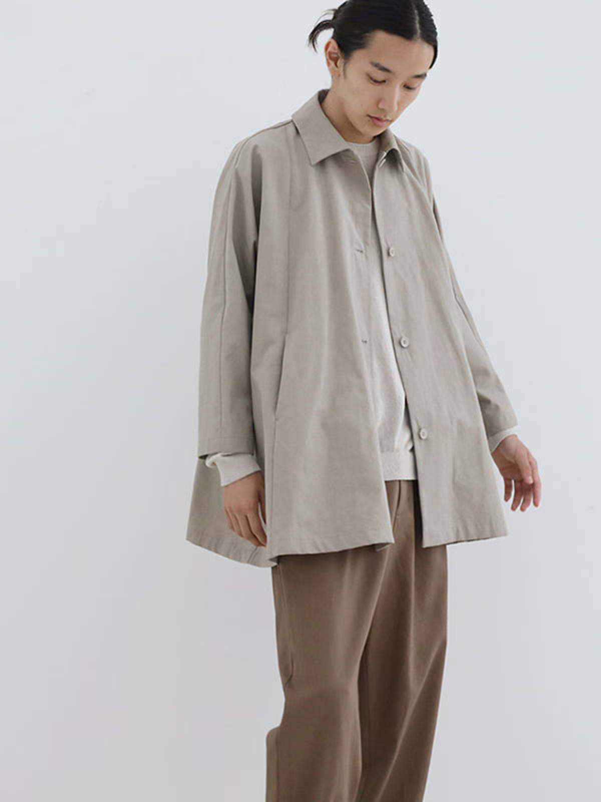 Evam Eva Cotton/Hemp Short Coat - Image 9 of 11