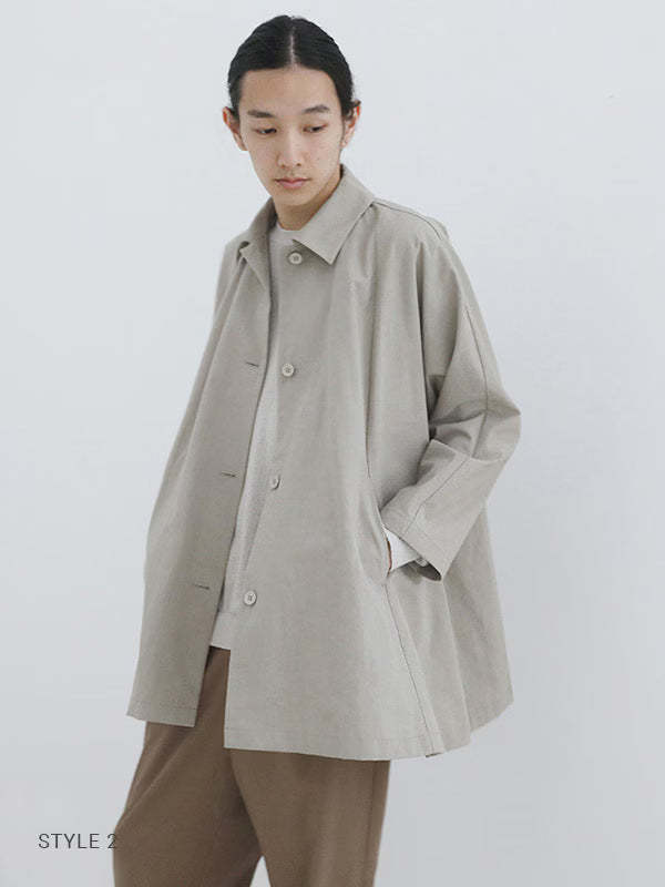 Evam Eva Cotton/Hemp Short Coat