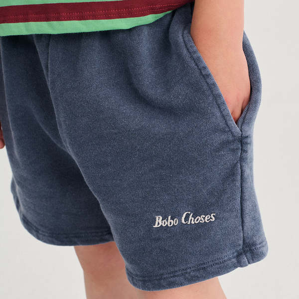 KIDS Bobo Choses Bermuda Shorts - Navy Blue
