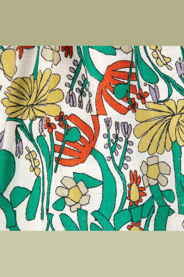 KIDS Bobo Choses All Over Herbalist Print Skirt - Multicolour