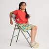 KIDS Bobo Choses All Over Herbalist Print Skirt - Multicolour - Thumbnail 6