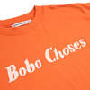 KIDS Bobo Choses Logo Print T-Shirt - Orange - Thumbnail 2