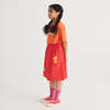 KIDS Bobo Choses Logo Print T-Shirt - Orange - Thumbnail 6