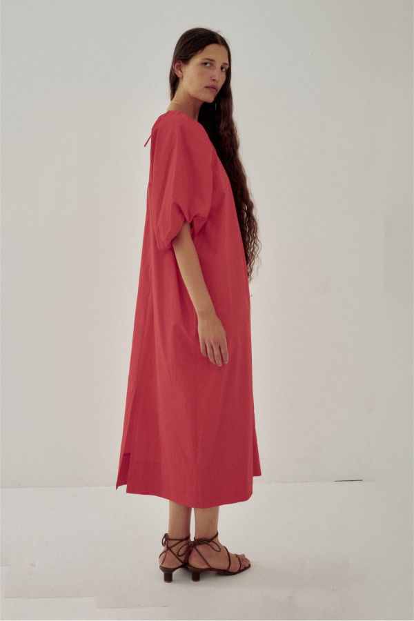 SAYAKA DAVIS NEW YORK Tucked Cocoon Dress