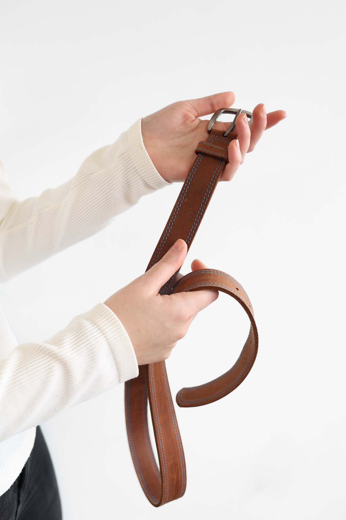 Jubilee Trading Co. Leather Belt - Image 8 of 12
