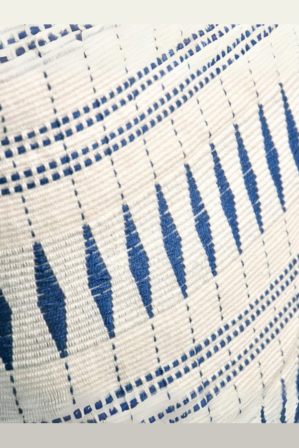 Mela Artisans Monochrome Handwoven Pillow Cover