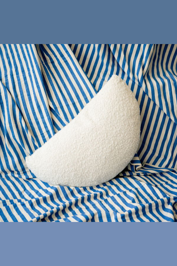 Pazar Studio Decorative Pillowcase - Cream/Stone