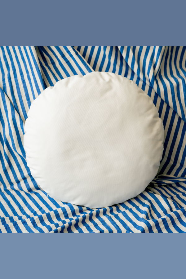 Pazar Studio The Large Circle Pillowcase - Cream/Powder Brown