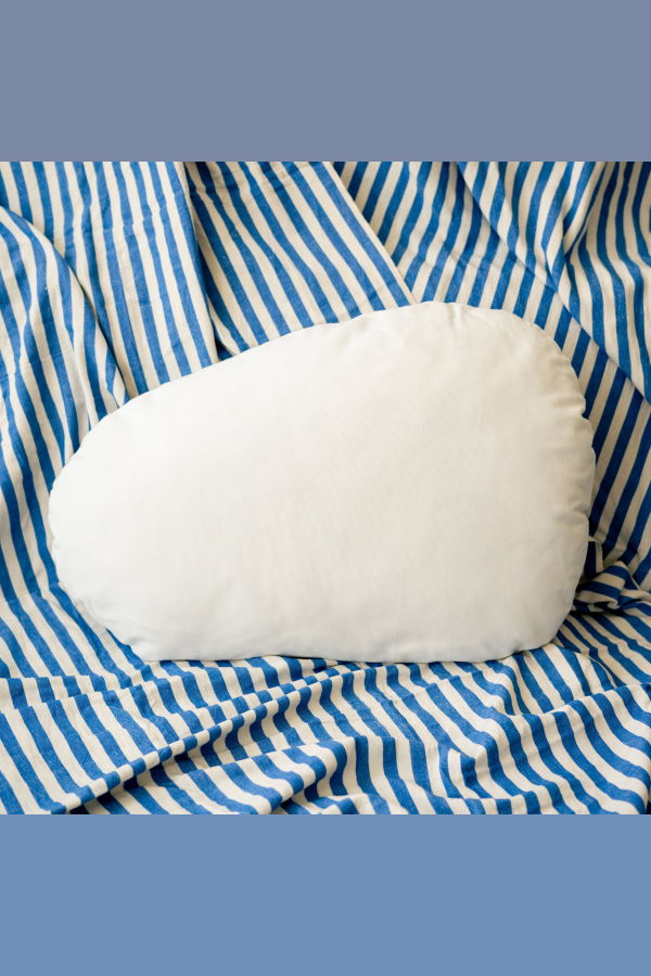 Pazar Studio The Large Wobble Pillow - Cream/Powder Brown