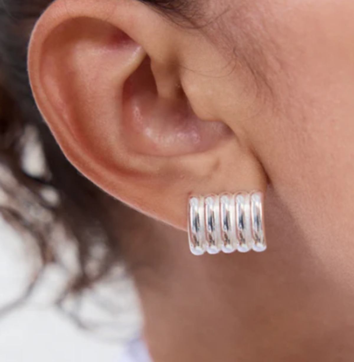 Heaven Mayhem Clemmie Silver Earrings - Image 2 of 3