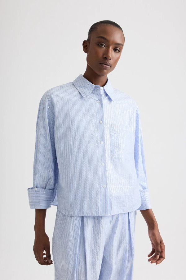 TWP J.D. Shirt - Blue Midnight