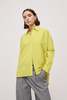 Ottod'Ame Oversized Button Down Top - Chartreuse - Thumbnail 5