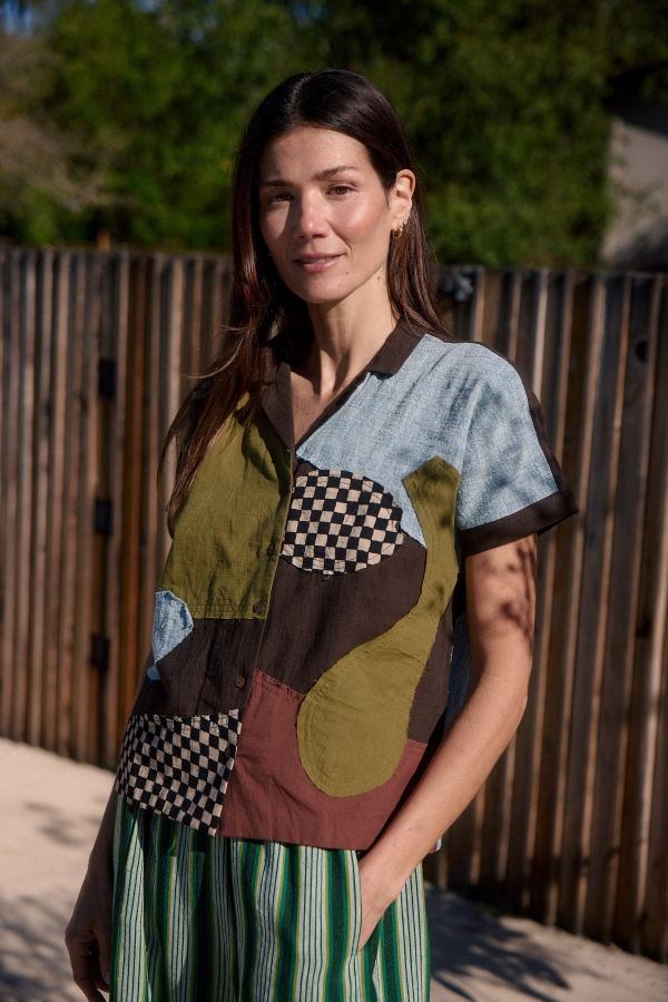 World of Crow Boro Shirt Earth