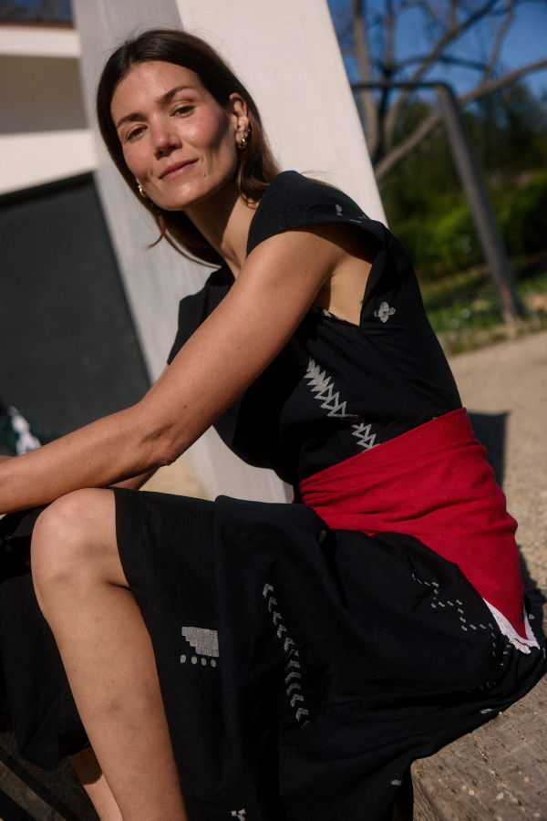 World of Crow The Crimson Lace Bandana Bandana