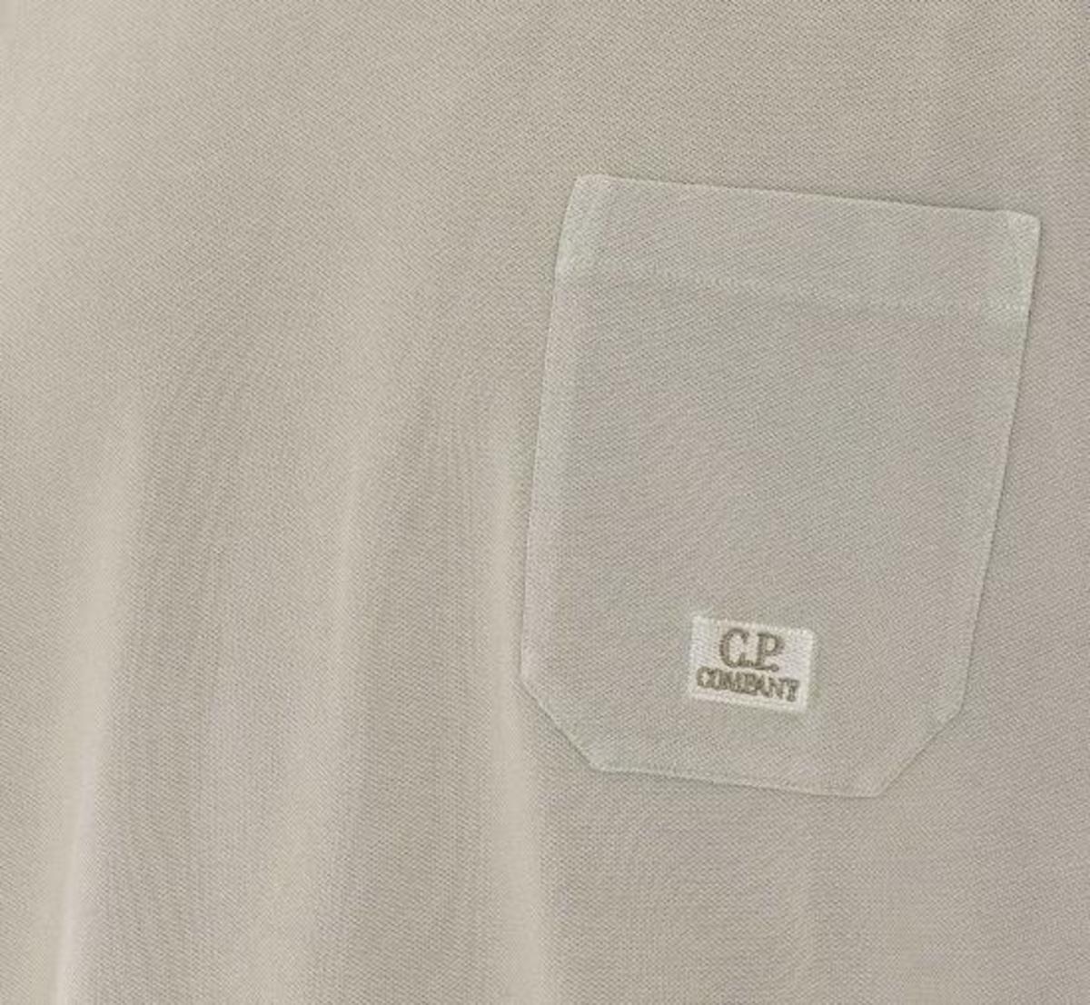 C.P. Company T-Shirt - Moss Gray - Image 3 of 4