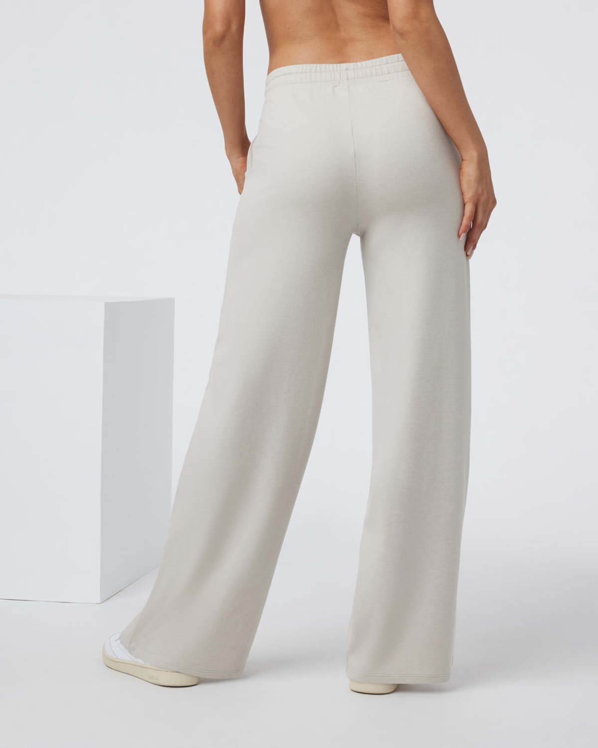 Vuori Halo Essential Pant - Ecru - Image 2 of 5