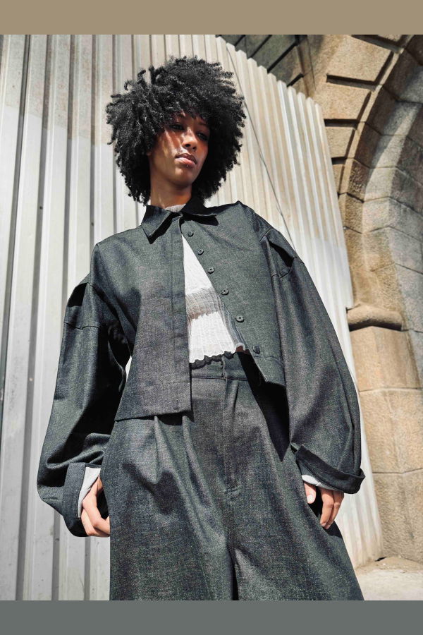 Yesaet Bekka Shirt Jacket - Charcoal