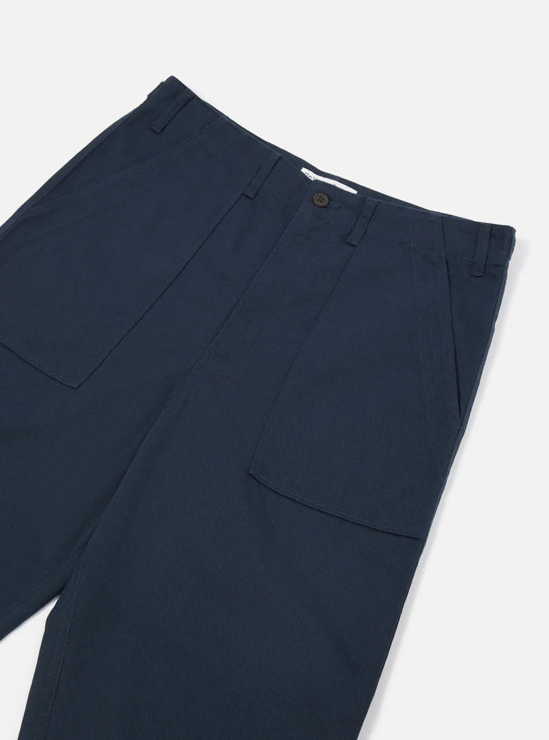 Universal Works Navy Twill Fatigue Pant