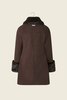 House of Sunny The Dolly Coat - Rosewood Brown - Thumbnail 5