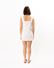 ciao lucia Edeme Embroidered Linen Dress - White - Thumbnail 6