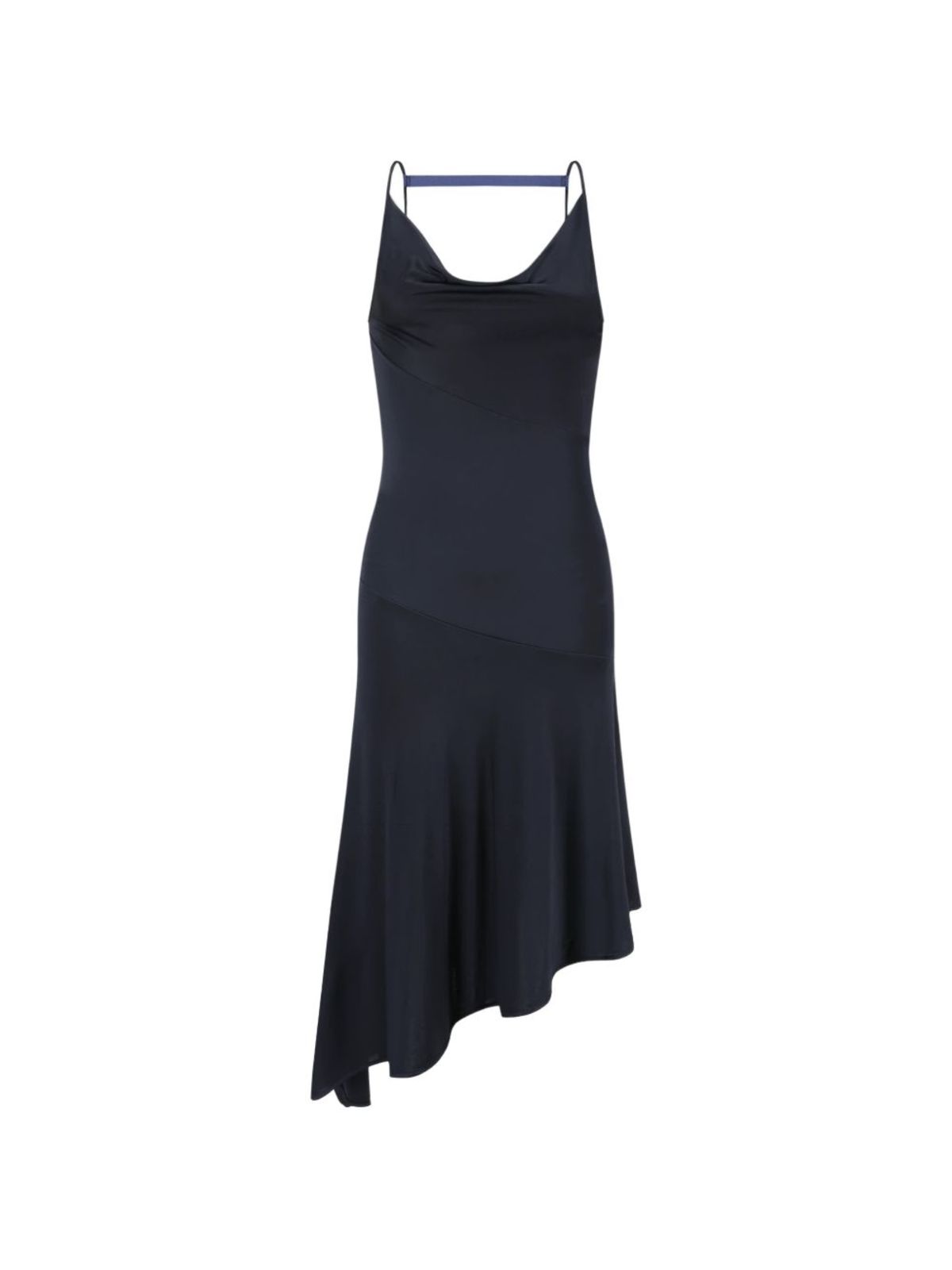 Oude Waag Ink Cowl Asymmetrical Dress - Ink - Image 1 of 2