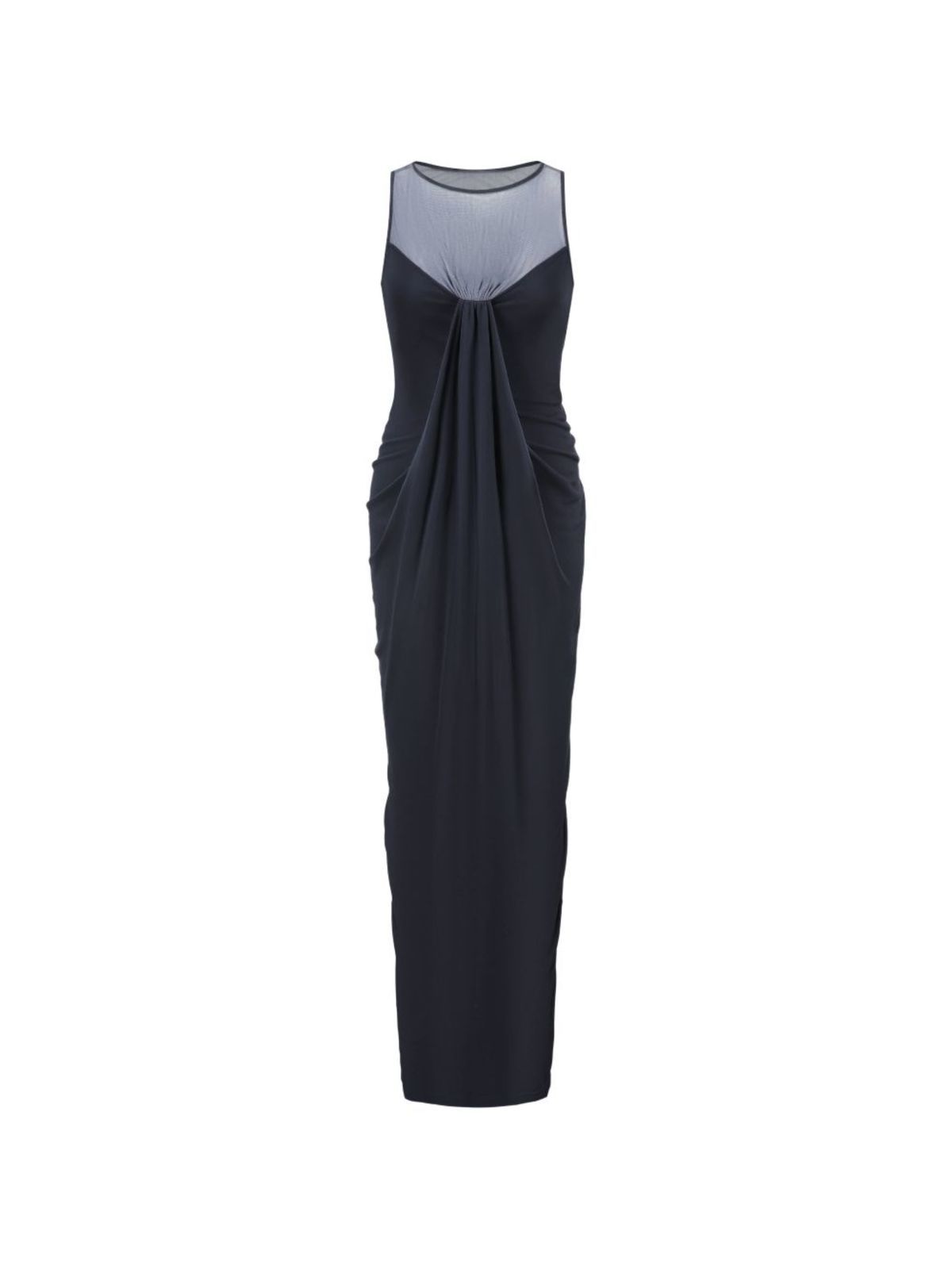 Oude Waag Ink Twisted Maxi Dress - Ink Blue - Image 1 of 2