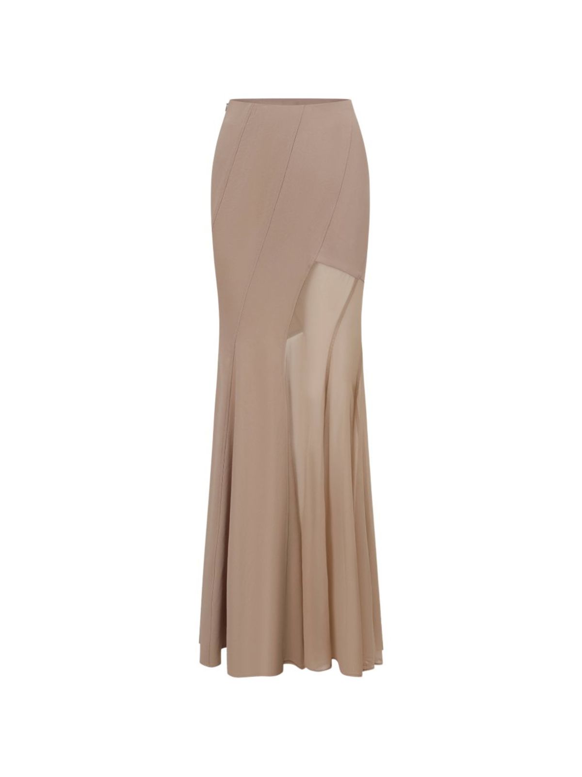 Oude Waag Pink Mist Panelled Maxi Skirt - Image 1 of 2