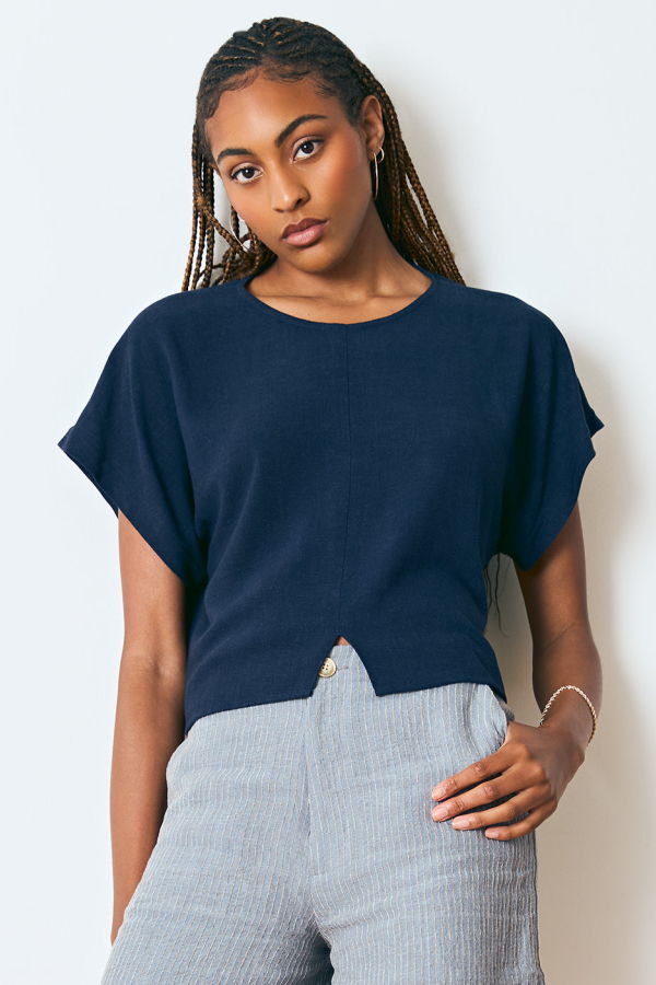 Dagg & Stacey Edwin Blouse - Marine