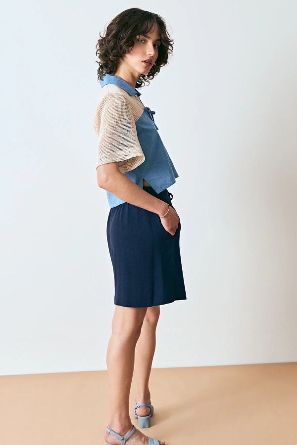 Dagg & Stacey Hewitt Shorts - Marine