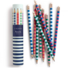 E. Frances Paper Varsity Stripes Pencil Set - Thumbnail 2