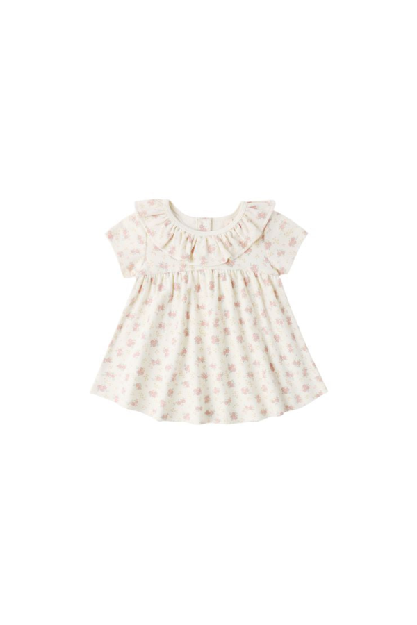 KIDS Quincy Mae Ruffle Collar Dress