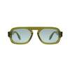 Elisa Johnson Jane Mini in Olive Green Sunglasses - Thumbnail 2