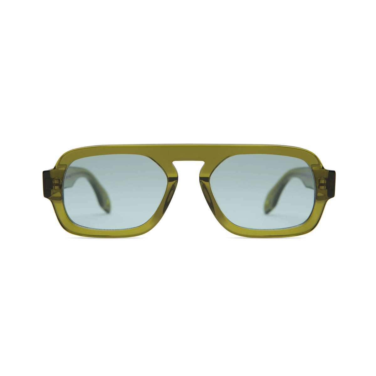 Elisa Johnson Jane Mini in Olive Green Sunglasses - Image 2 of 3