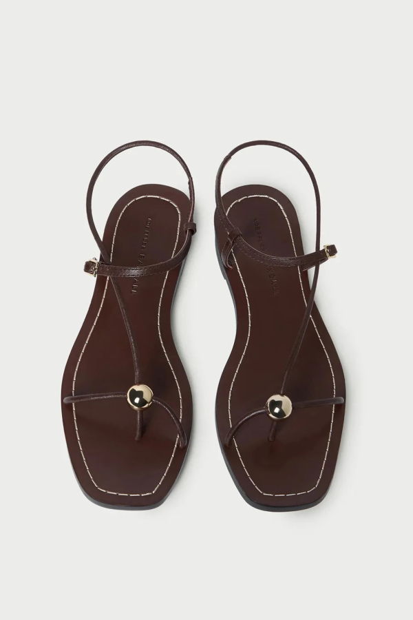 Loeffler Randall Lara Sandal - Brown