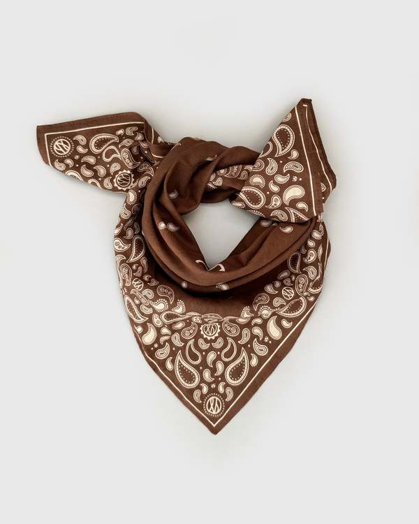 lescarf Cotton Paisley Scarf