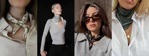 lescarf Cotton Paisley Scarf