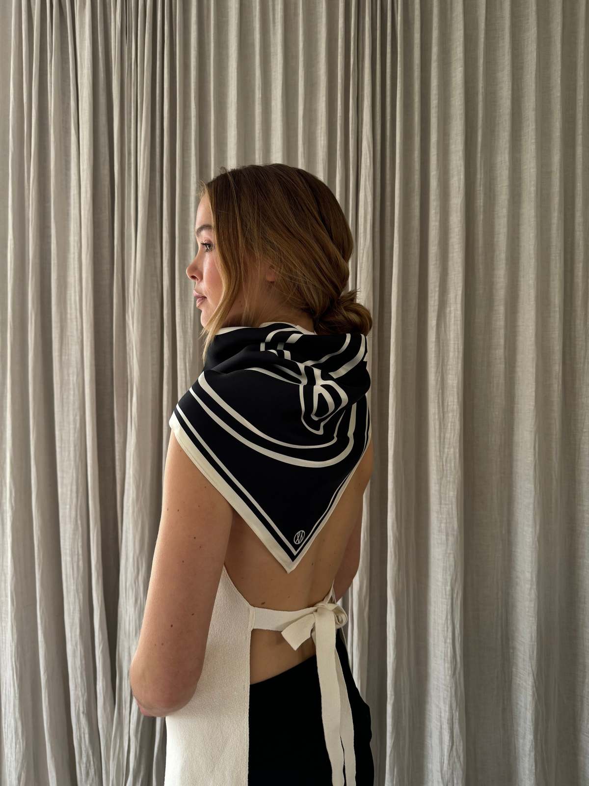 lescarf Monogram Scarf - Image 2 of 5