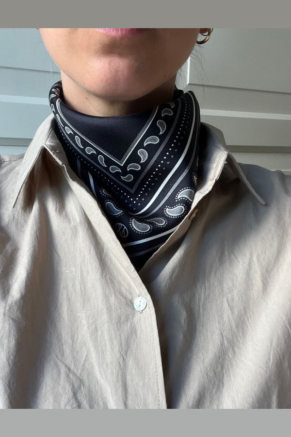 lescarf Paisley 50 cm Scarf