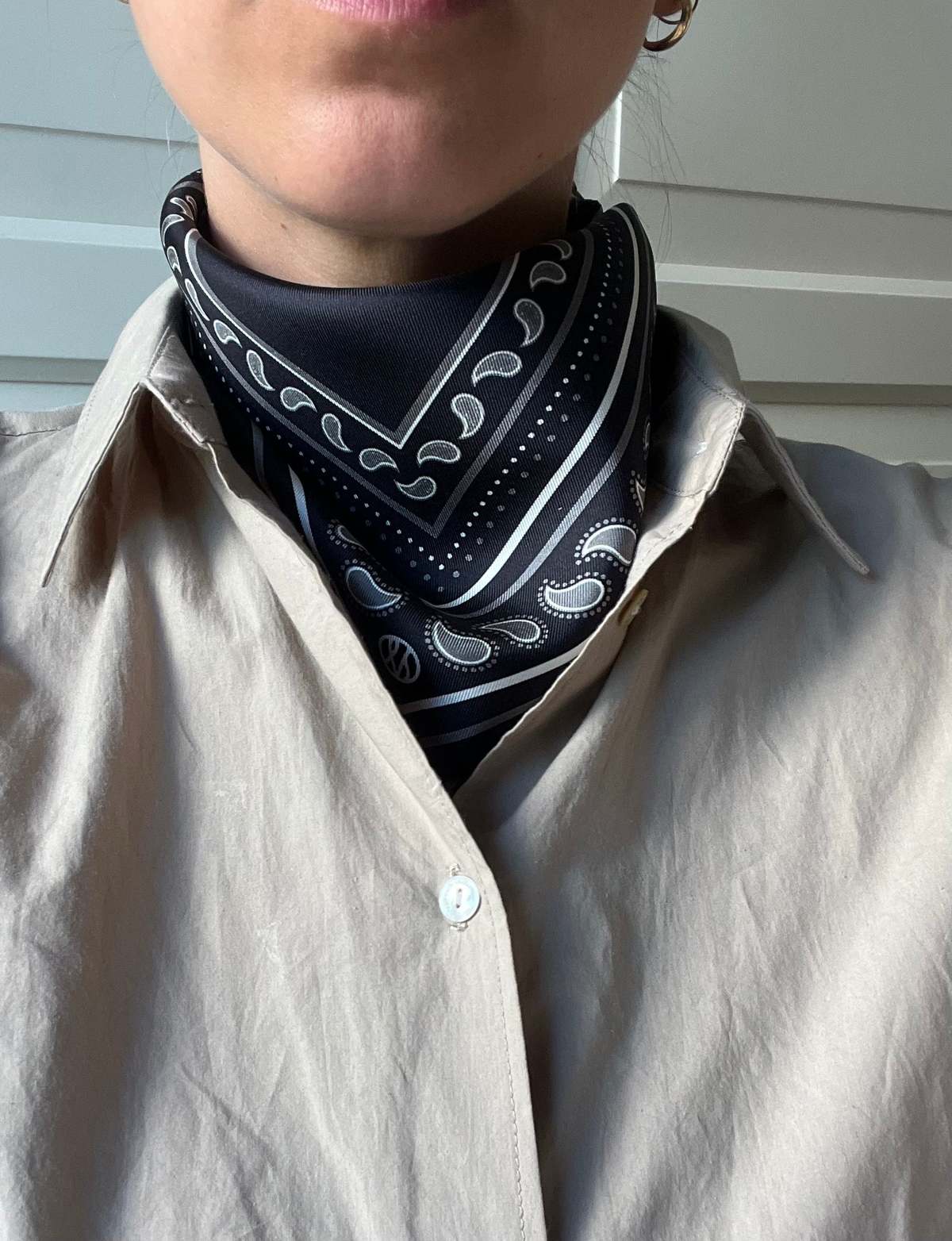 lescarf Paisley 50 cm Scarf - Image 2 of 4