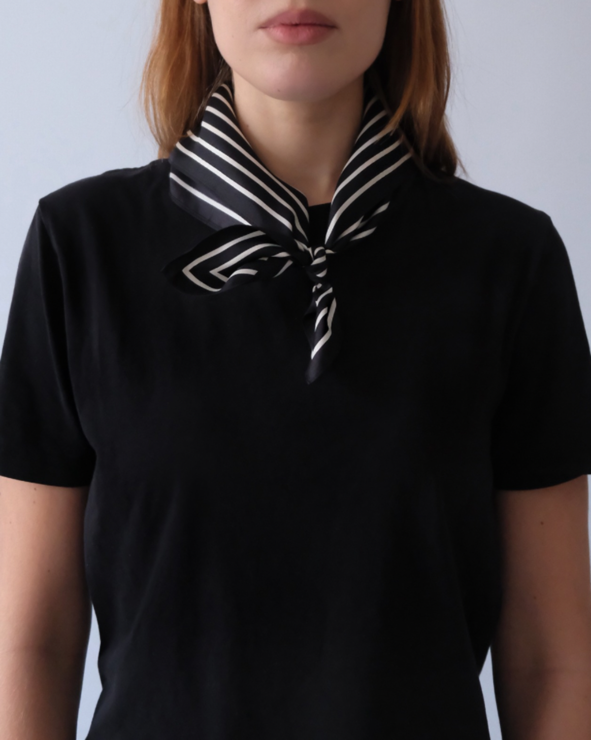 lescarf Striped Scarf 50cm - Image 2 of 7