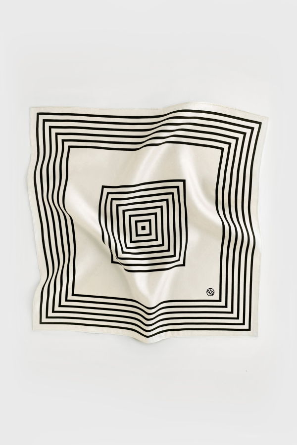 lescarf Striped Scarf